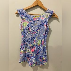 Lily Pulitzer romper.